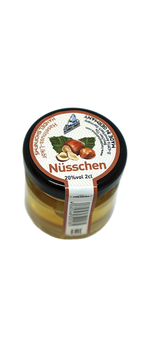 Ликер десертный "Шнее Егер Лесной орех" 0.02 HANDELSHOF NF & MS GMBH Германия Бавария Алкоголь 20%